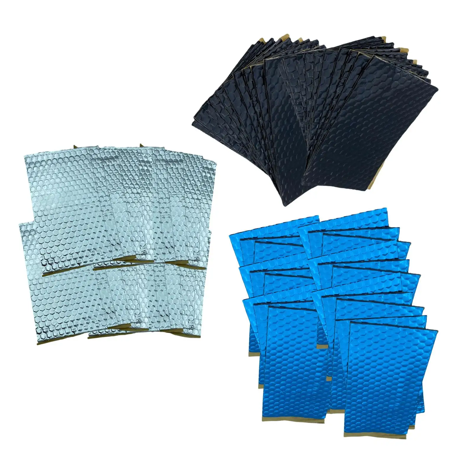 20x автомобильный звукоизоляционный коврик звуковой глушитель противодоска для