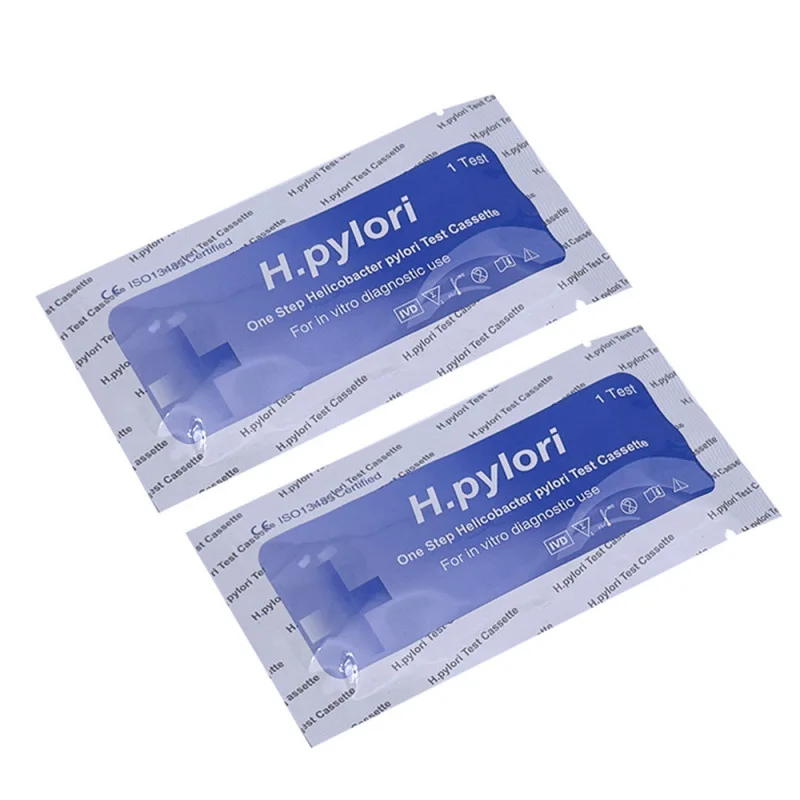 Фото Одноэтапный тест-кассета на антикедоны H. Pylori, тест на антикедоны Helicobacter Pylori, домашний экспресс-набор для быстрого выявления, IVD-тест для самостоятельного использования в домашних условиях. №3