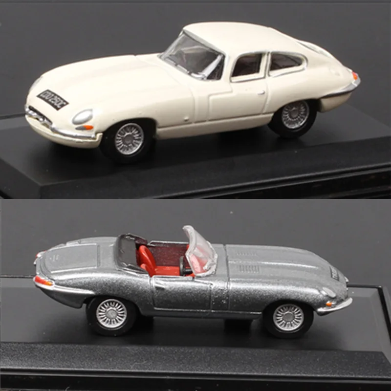 Модель автомобиля Jaguar E-type 1:76 металлическая