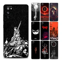 guts berserk japanese anime manga phone case for samsung galaxy s7 s8 s9 s10e s21 s20 fe plus note 20 ultra 5g soft silicone