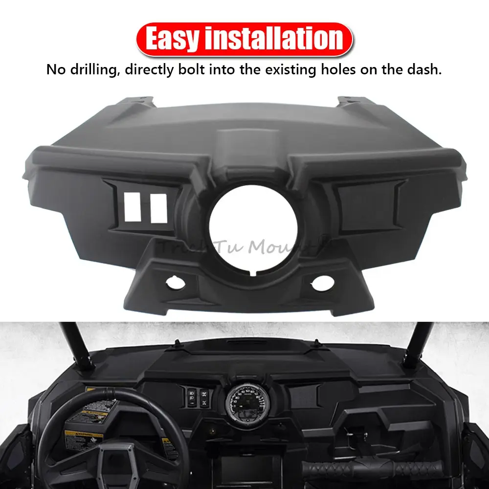 Аксессуары UTV/ATV Передняя верхняя крышка приборной панели подходит для Polaris RZR XP 4