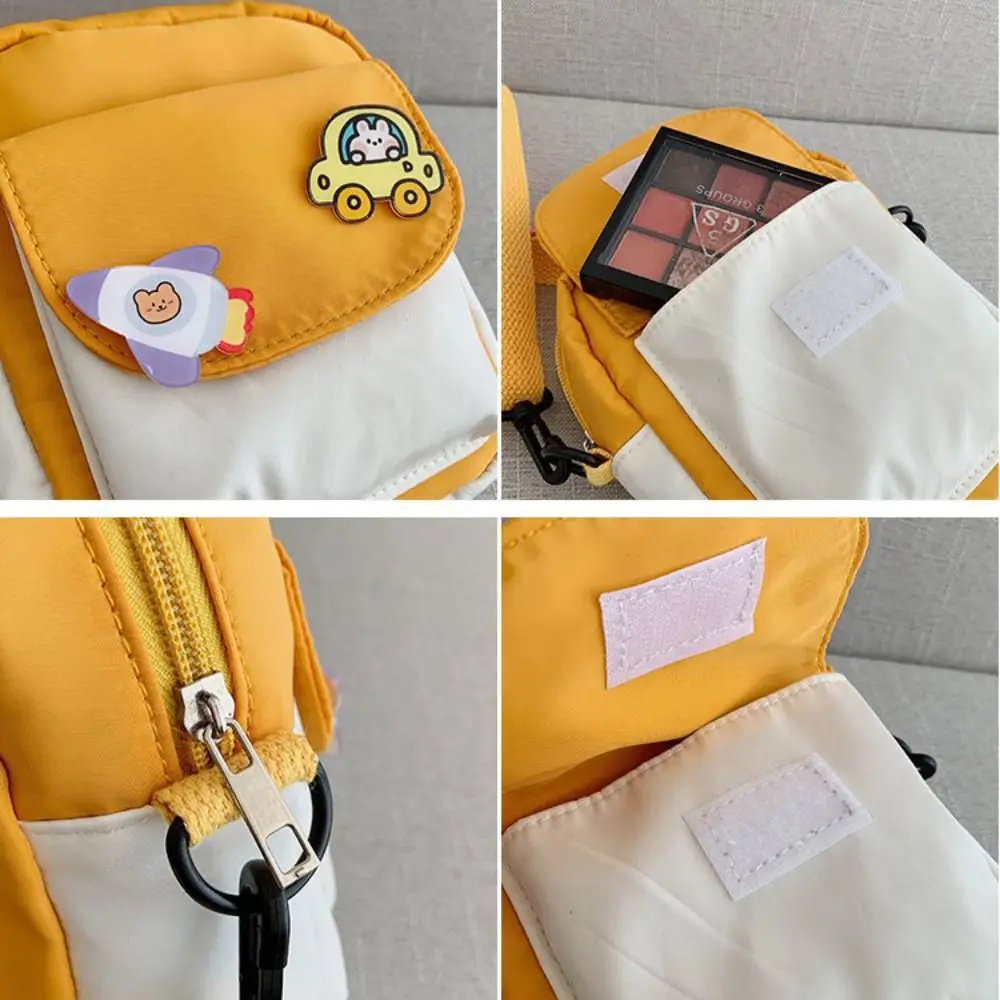 Женский кошелек через плечо милая сумка нейлоновые маленькие кошельки мини