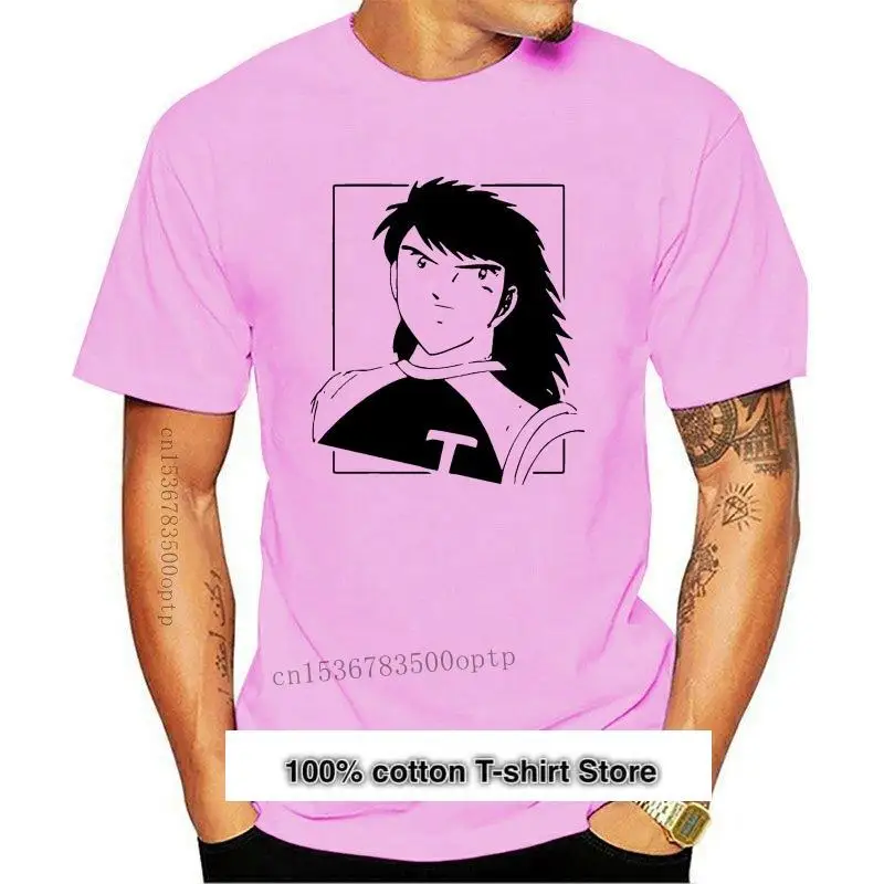 

Camiseta с принтом acebo e BENJI Mark, camisa с мультяшными рисунками капитана Tsubasa, манга, кальцио, cotone