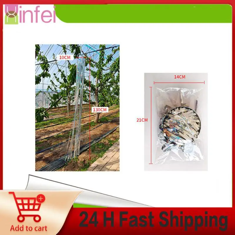 

Durable Bird Repellent Strip Bird Scare Control Device Bird Driving Strip Rotating Reflective Rod Bird Repellent Tape