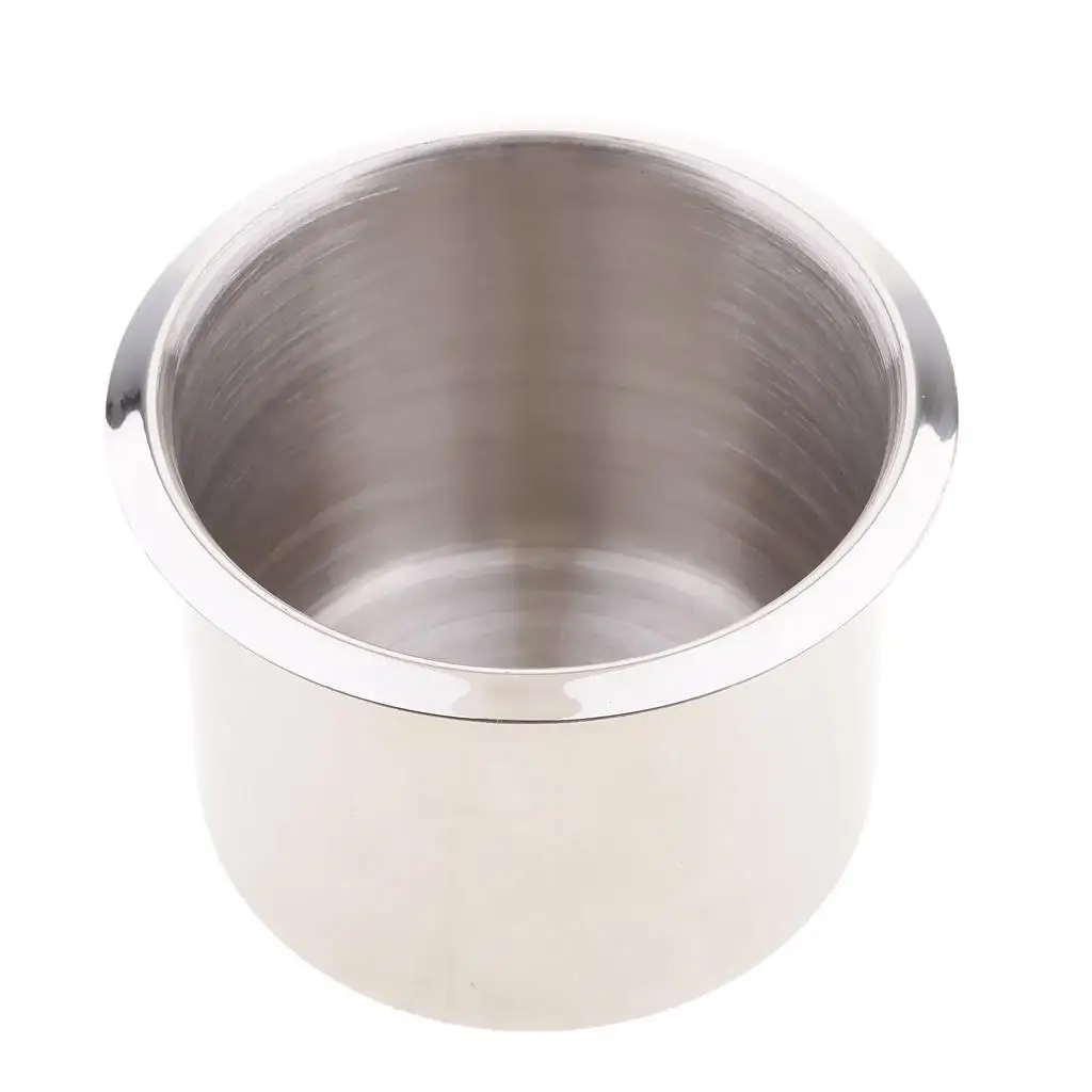

dolity Stainless Steel Recessed Cup Drink Holder for Marine Boat RV Camper