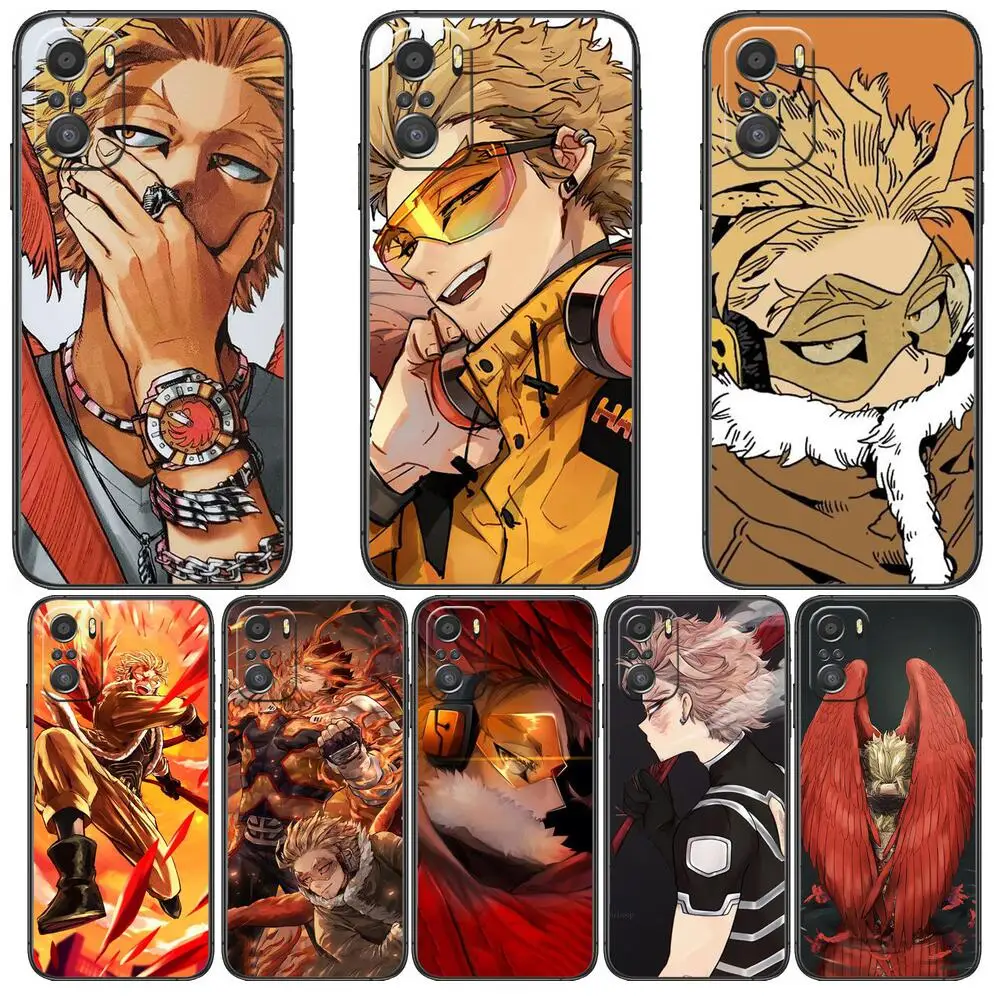 

Phone Case For xiaomi mi 11 Lite pro Ultra 10s 9 8 MIX 4 FOLD 10T 5g Black Cover Silicone Back PrettCool Hawks