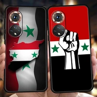 syrian syria flag phone case for honor 50 10i 20i pro cover bag for honor 20 20s 10 9 8a 8s 8x 7a 5 7inch 7x silicone shell tpu