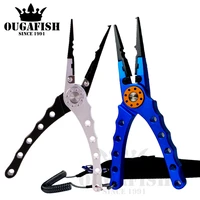 fishing accessories pliers aluminum alloy holder with sheathretractable hook remover line cutter multifunctiona fish equipment