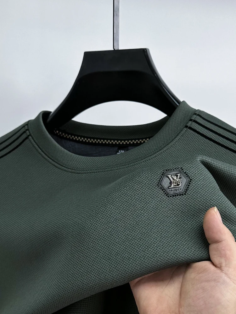 Новинка высококачественный брендовый Мужской свитшот с круглым вырезом и