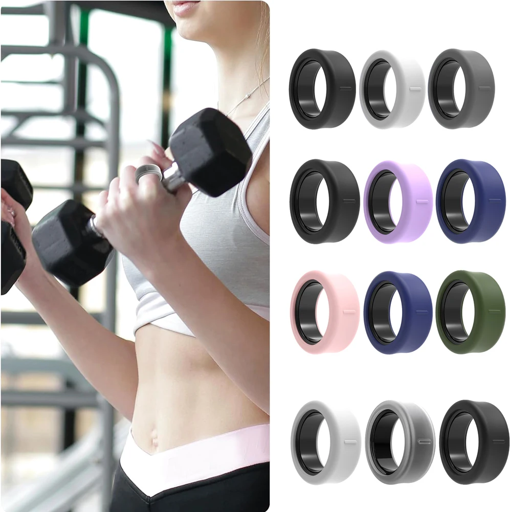 Фото Силиконовый защитный чехол для Oura Ring 5, эластичный силиконовый чехол для кольца, устойчивый к царапинам, аксессуары, устойчивые к поту №3