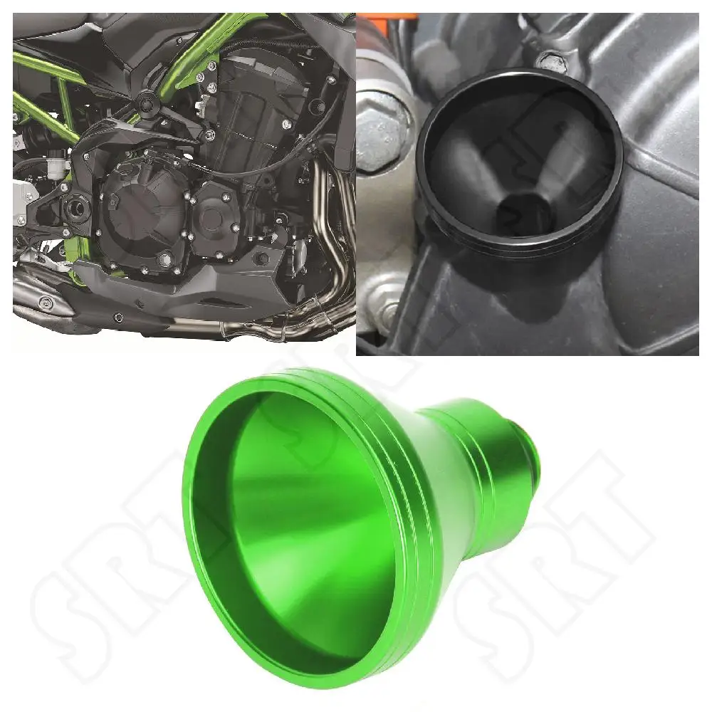

Подходит для Kawasaki Z1000 R SX Z1000R Z1000SX Ninja 1000 1000SX 2010-2022 наполнитель масла для двигателя мотоцикла 20 мм Воронка из алюминиевого сплава