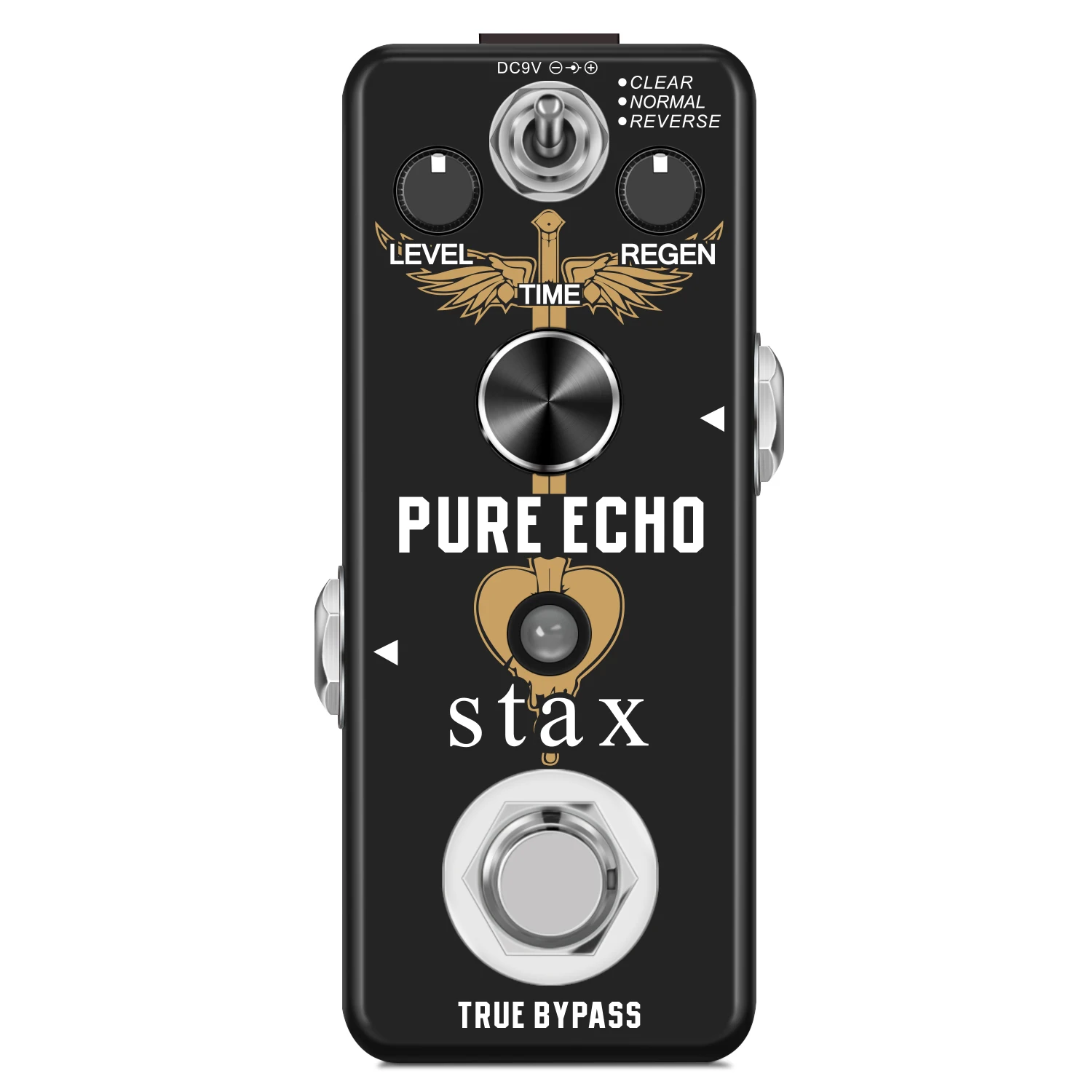 Stax Digital Delay Echo Effect Pedal for Guitar Bass with 3 Modes True Bypass LEF-3803 enlarge