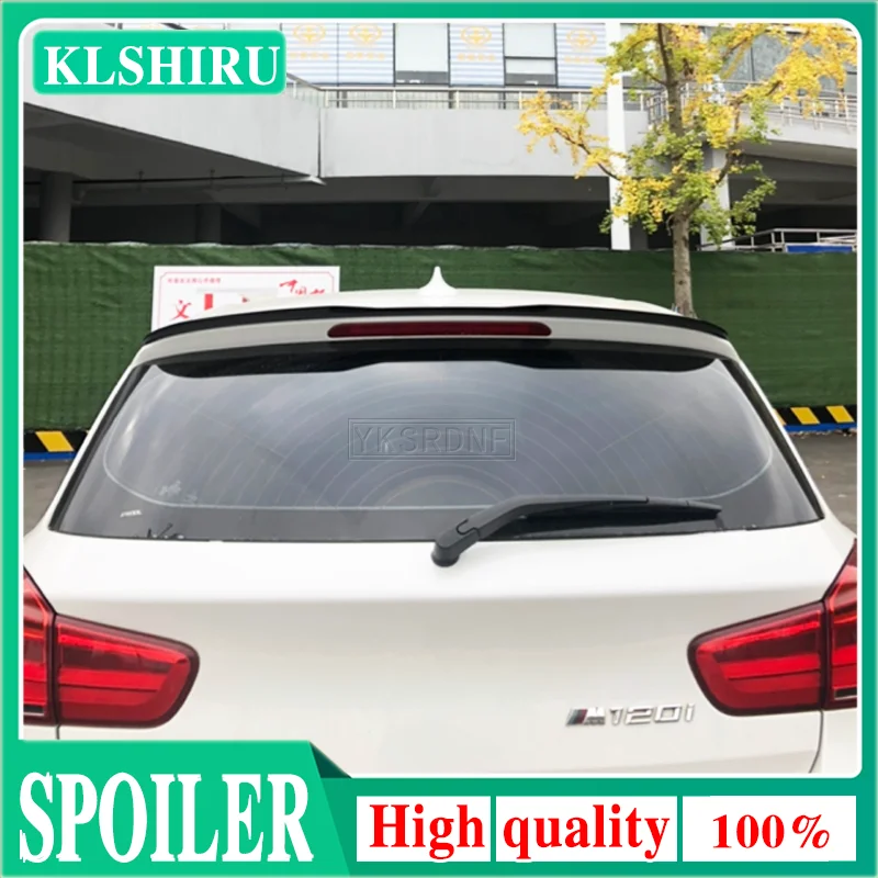 

KLSHIRU For BMW 1 Series F20 Roof Hatchback Spoiler 2012-2018 120i 125i 118im 135i 116i Car Tail Wing Decoration Side Spoiler