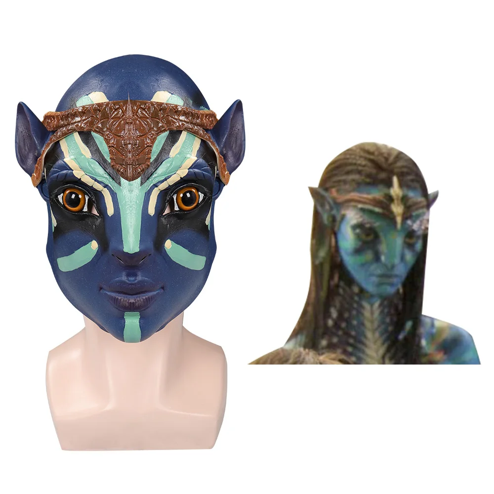 

Аватар: «Путь воды», маска NALITHA, косплей, латексные маски, шлем, маскарадный костюм на Хэллоуин, реквизит для вечеринки