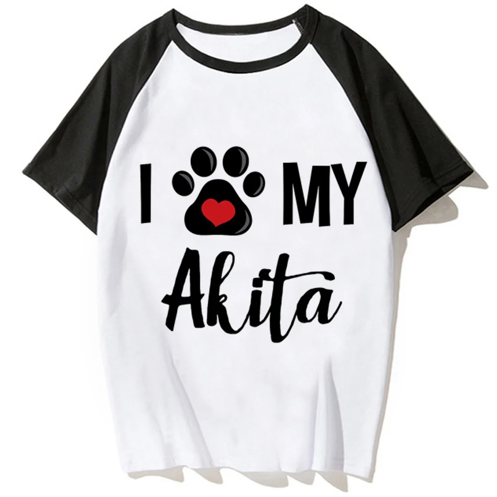 

Футболки Akita Inu мужские дизайнерские футболки для мальчиков y2k уличная одежда 2000s одежда
