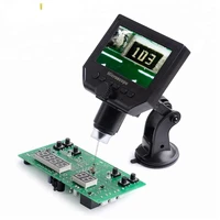 fw g600p mini 4 3 inch lcd digital usb microscope magnifier camera with 180 degree adjustable stand