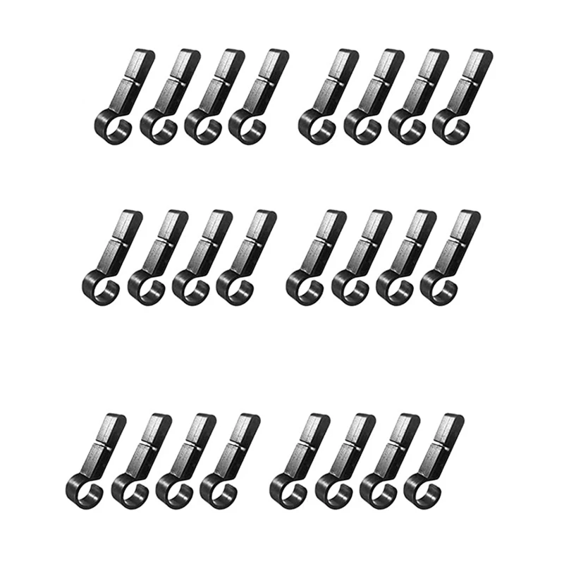 

100 шт. зажимы для шлема для фар головного света, аксессуары для жестких шляп, крючок для фасветильник головного света, жесткие аксессуары для головсветильник фонарей, зажимы для фар головного света