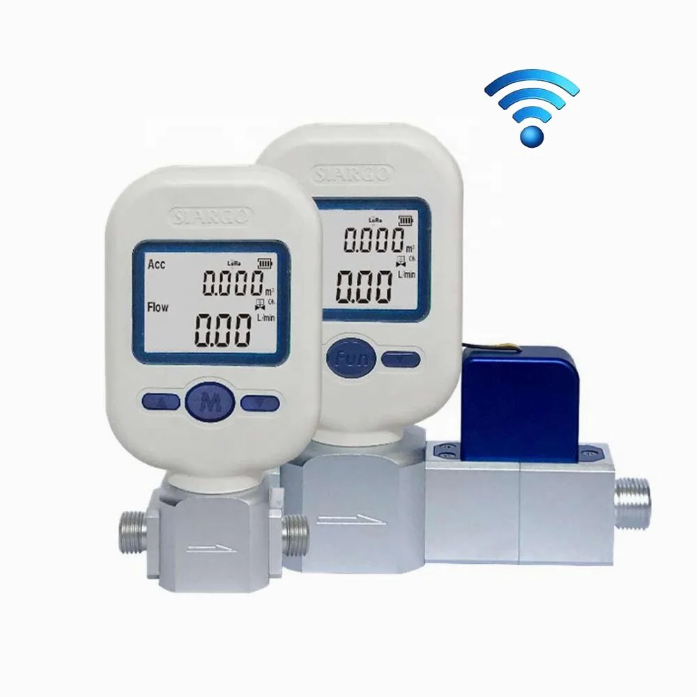 

10 100 250L/min MF5706/08/12 gas flowmeter digital soap film electronic micro flow meter ,digital display mass flowmeter