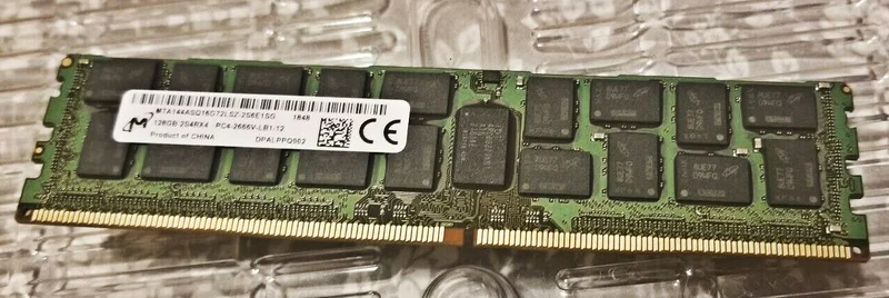 

RAM applies to CRUCIAL MTA144ASQ16G72LSZ-2S6E1 128G 2S4RX4 PC4-2666V REG ECC