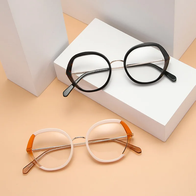 Винтажные оправы для очков с защитой от синего света мужчин и женщин оптическая