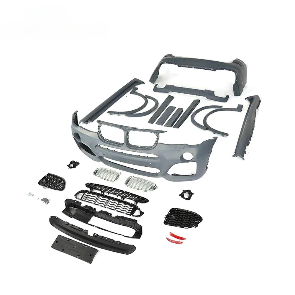 14-16 Пластиковый комплект кузова MSport для BMW X3 F25 xDrive20i 28i 35i Sport Utility 4-дверный