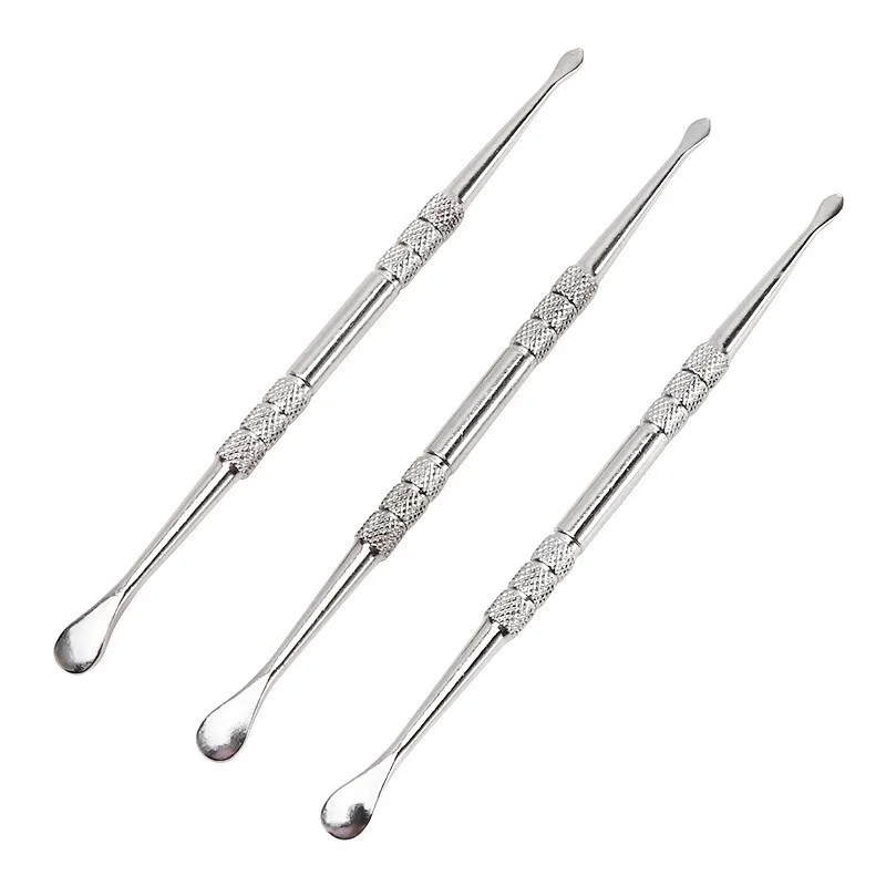 

New 1PC Unique Wax Carving Tool Stainless Steel Multifunctional Titanium Nail Dabber Dab Spoon Smoking Hookah Accessoires
