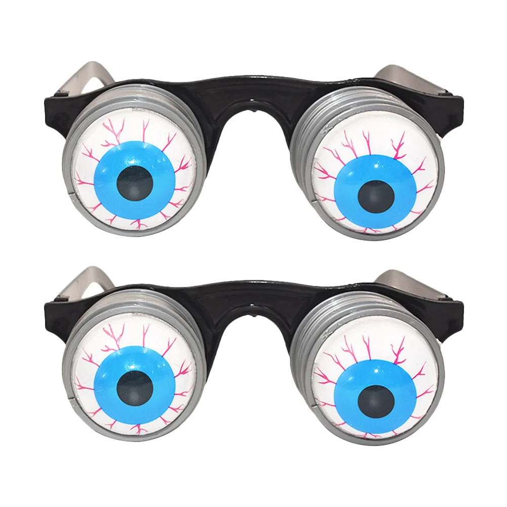 

2pcs Party Favors Kids Birthday Goofy Glasses Funny Glasses For Adults Goofy Toys Crazy Sunglasses Glasses Props