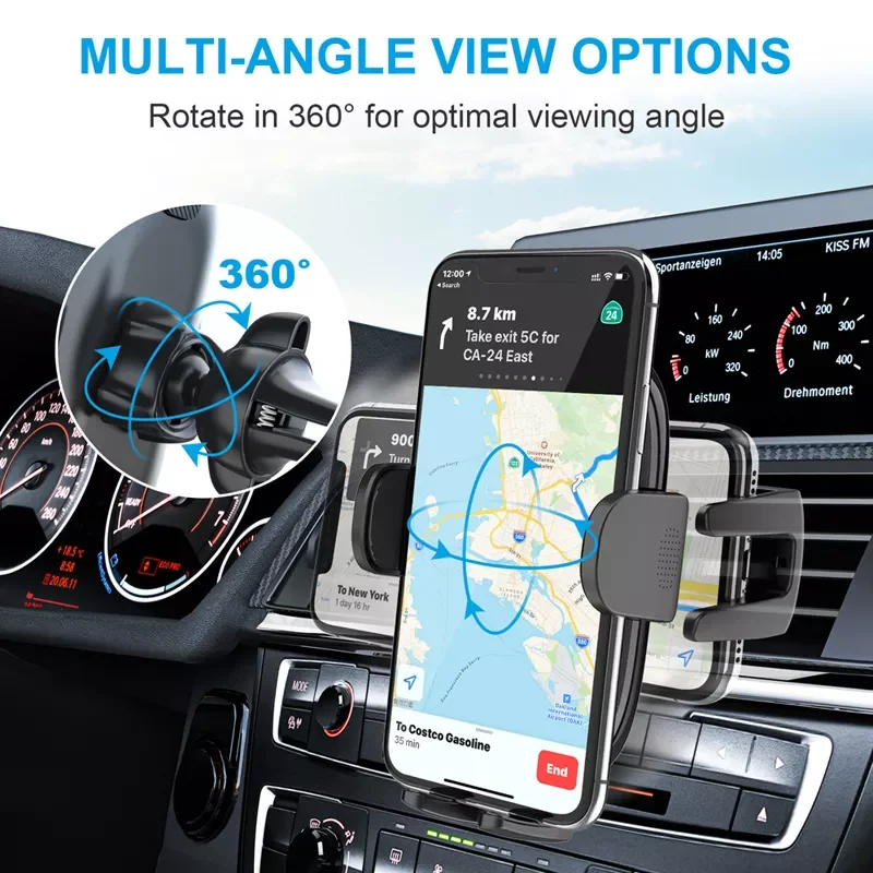 

Universal Dashboard Mount Car Holder 360° Rotating Car Phone Holder GPS Phone Stands Auto Accessories Car Phone Holder