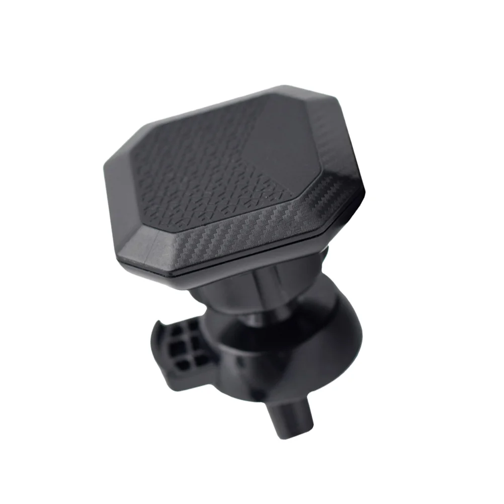 

1PC Car Rack Carbon Fiber Car Navigation Frame Magnetic Suction Car Stand for Families Men Families