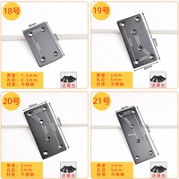 2pcs stainless steel corner brackets straight black support flat stand for furniture connect paint film new