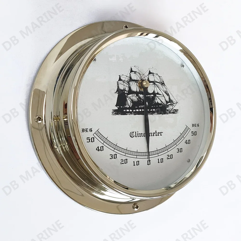 370241 Высокоточный морской латунный клинометр с циферблатом 180 мм
