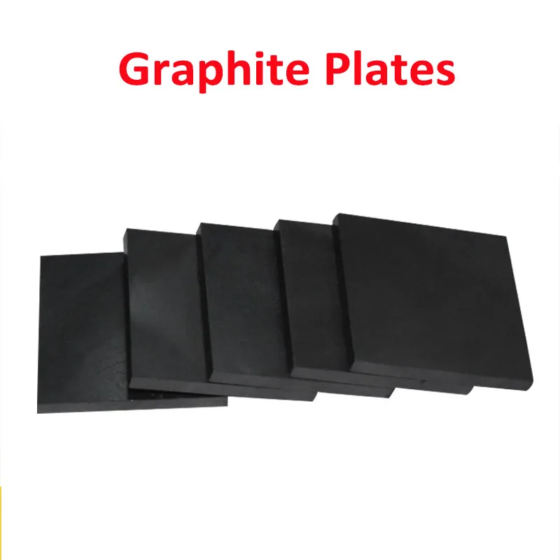 

High Purity Graphite Plates Electrode Plate Graphite Sheet Edm Carbon Graphite Board Conductive Heat High Temperature Resistance