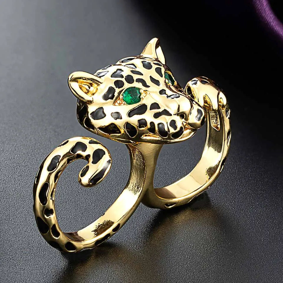 Эффектное эмалированное кольцо Zlxgirl Леопард для женщин и девушек ювелирные изделия для вечерние Duabi Золотое леопардовое мужское кольцо на палец Бесплатная доставка Эффектное эмалированное кольцо Zlxgirl Леопард для женщин и девушек ювелирные изделия для вечерние Duabi Золотое леопардовое мужское кольцо на палец Бесплатная доставка