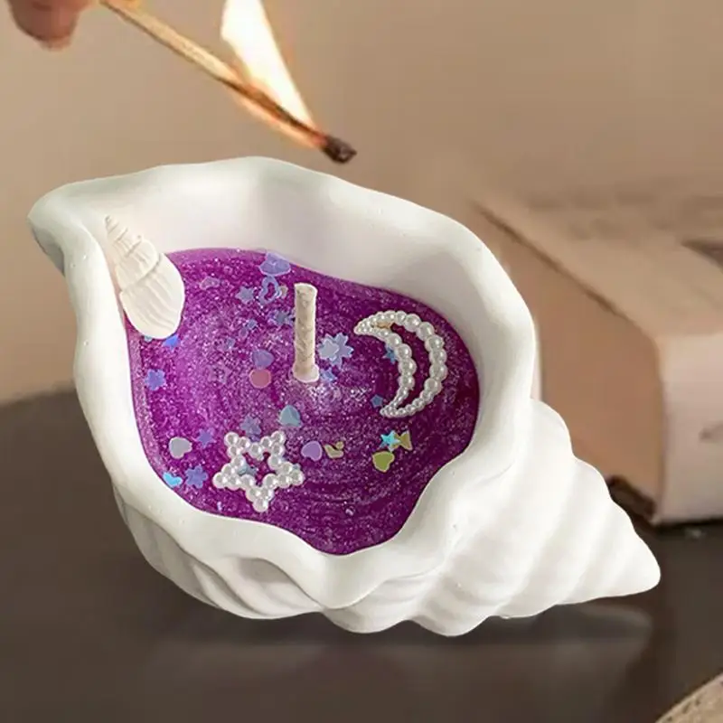 Креативная ароматическая свеча в виде морской звезды ракушки ароматические