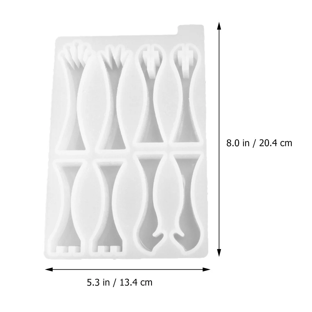 2 Pcs Chess Mold Pieces Resin Molds Silicone DIY Casting Moulds Gummy 3D Making Tray Candy