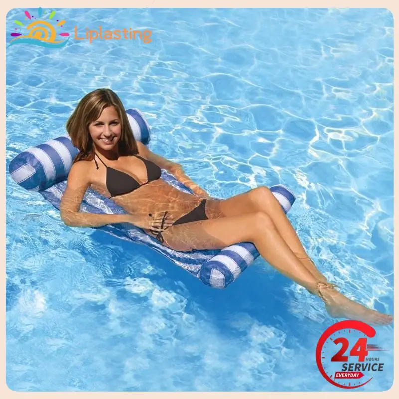 

Water Inflatable Float Bed NEW Sports Water Hammock Swimming Pool Rafts Lounge Chair Floating Row Fun Toy For Children And Adult