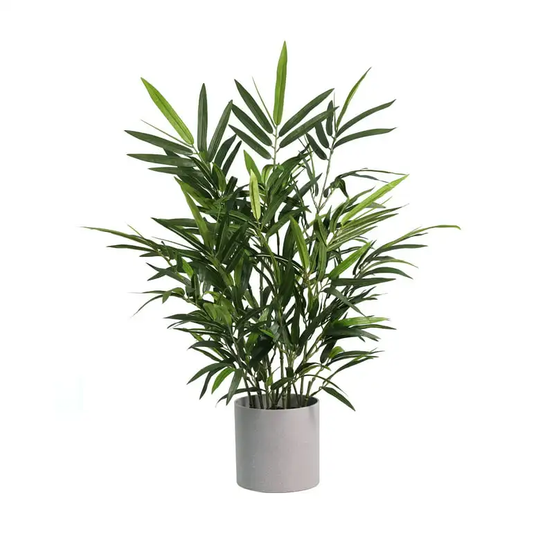 

Artificial Potted Plant in Green, Bamboo Grey Melamine Pot Flores secas Foam flowers Hydrangea artificial flowers Hawaiian party