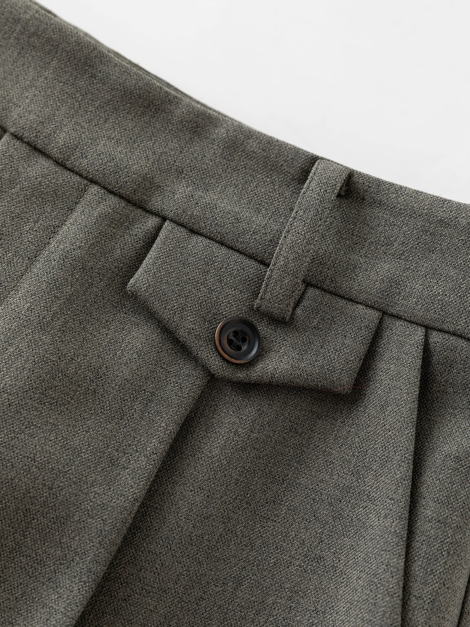 FSLE женские зимние брюки офисные серые зеленые прямые полной длины утепленные с