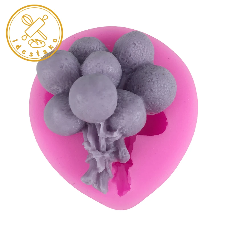 

3D Balloon Candle Silicone Mold Form DIY Handmade Clay Ceramic Molds Soap Making Mould Cake Decorating Tools Plaster Crafts