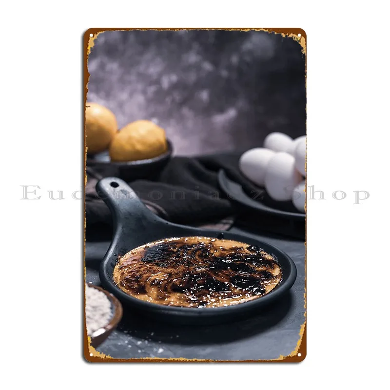 Португальский Leite Creme металлический знак украшение для стен Настенный декор