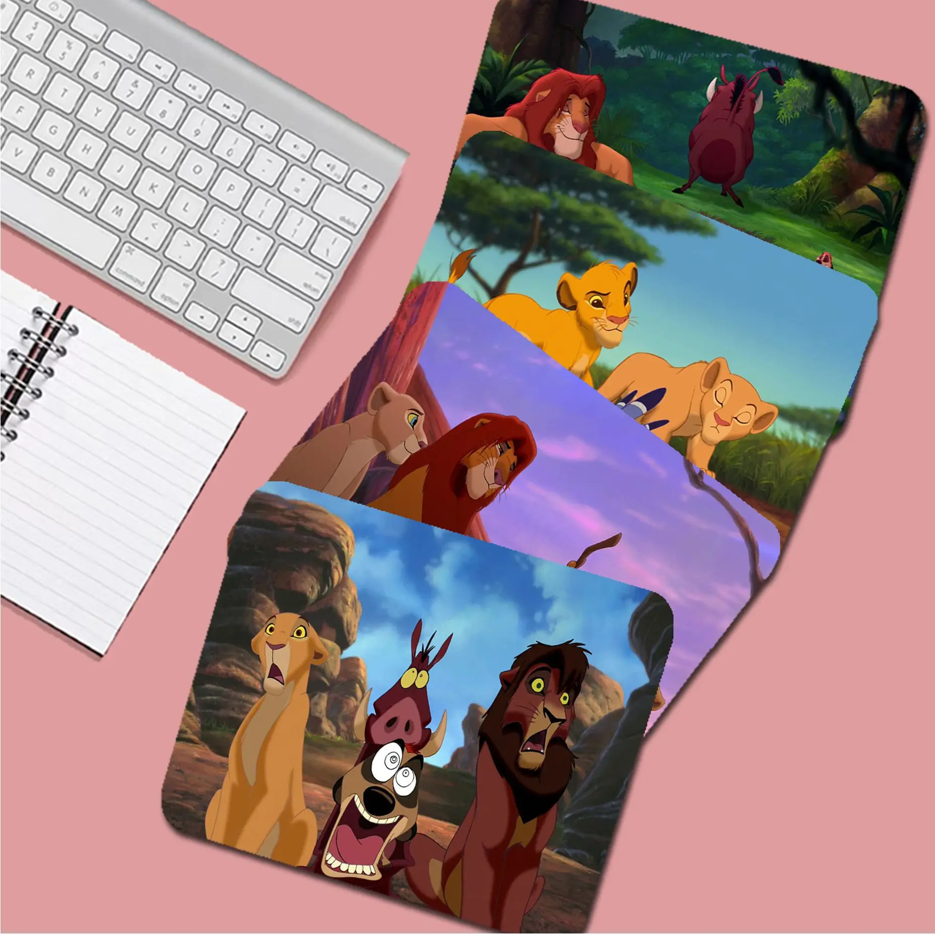 

Disney The Lion King Animation Table Mat Student Mousepad Computer Keyboard Pad Games Pad Desk Mat for PC Mouse Carpet