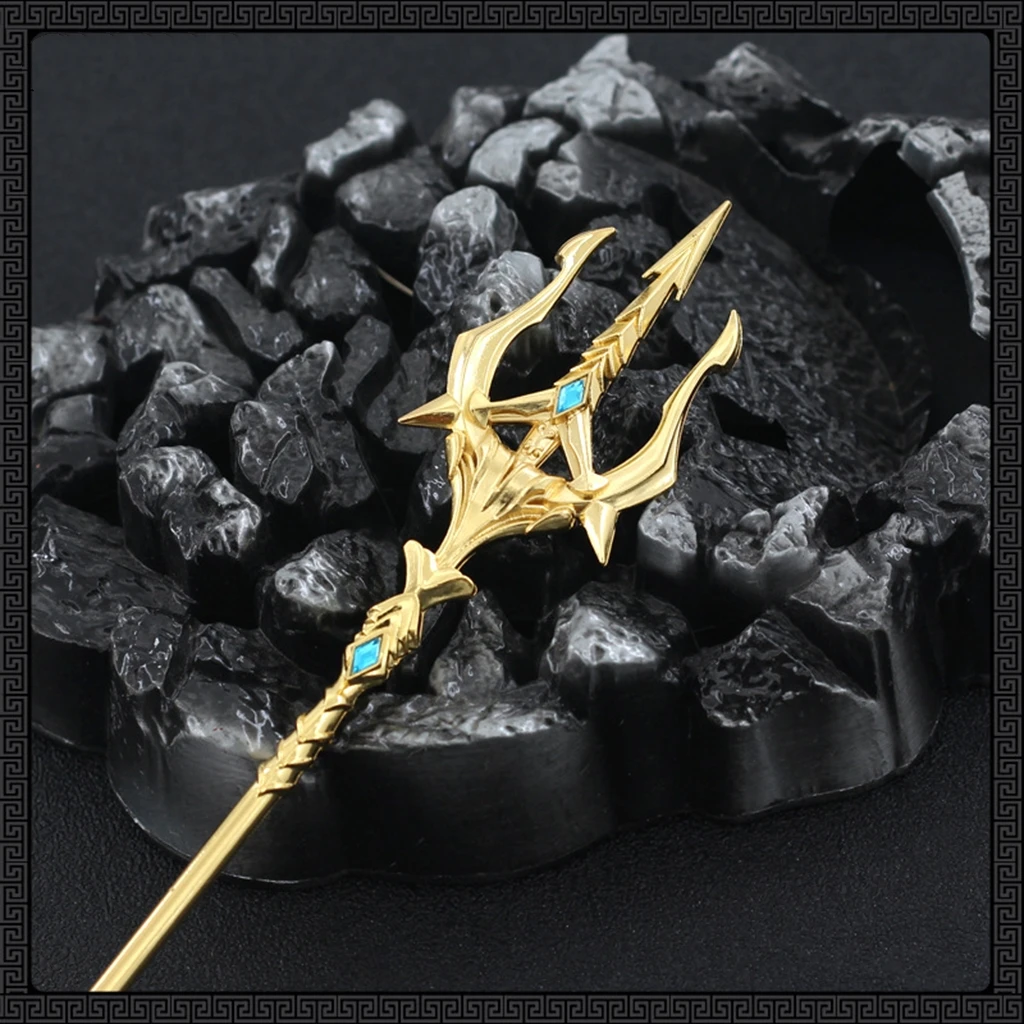 Фестиваль Хэллоуина позолоченный тризуб оружие реквизит подарки