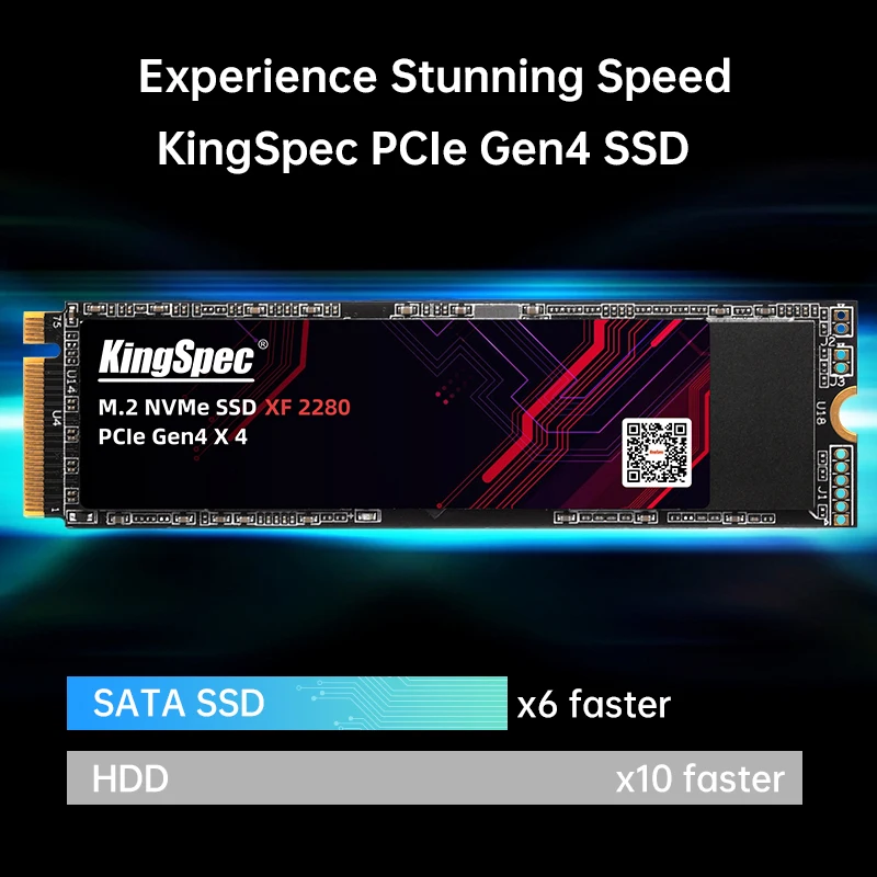 KingSpec SSD M.2 NVME 512 ГБ 1 ТБ Ssd M2 2280 PCIe 4 0 SD Nmve Gen4 Жесткий Диск Внутренний твердотельный