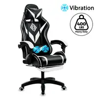 Office Chair Professional Computer Chair LOL Internet Cafe 2 Point Massage Racing Chair WCG Gaming Chair Office Chair Footrest
