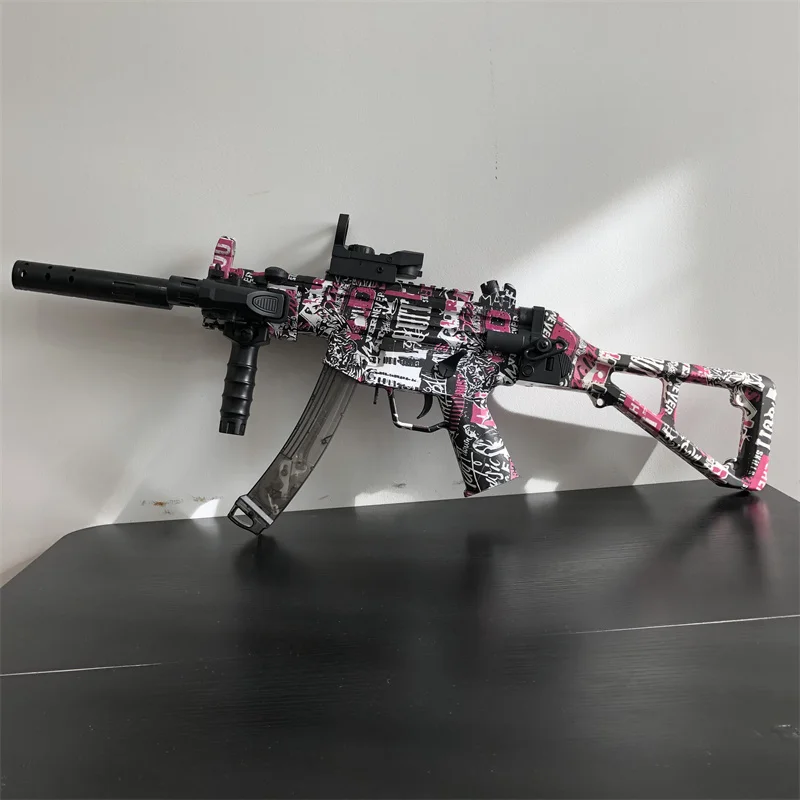 2 в 1 MP5K ручной и Электрический пистолет-брызговик, гелевый шар, бластер CS, боевой искусственный пистолет, пейнтбол, брызговик-шутер