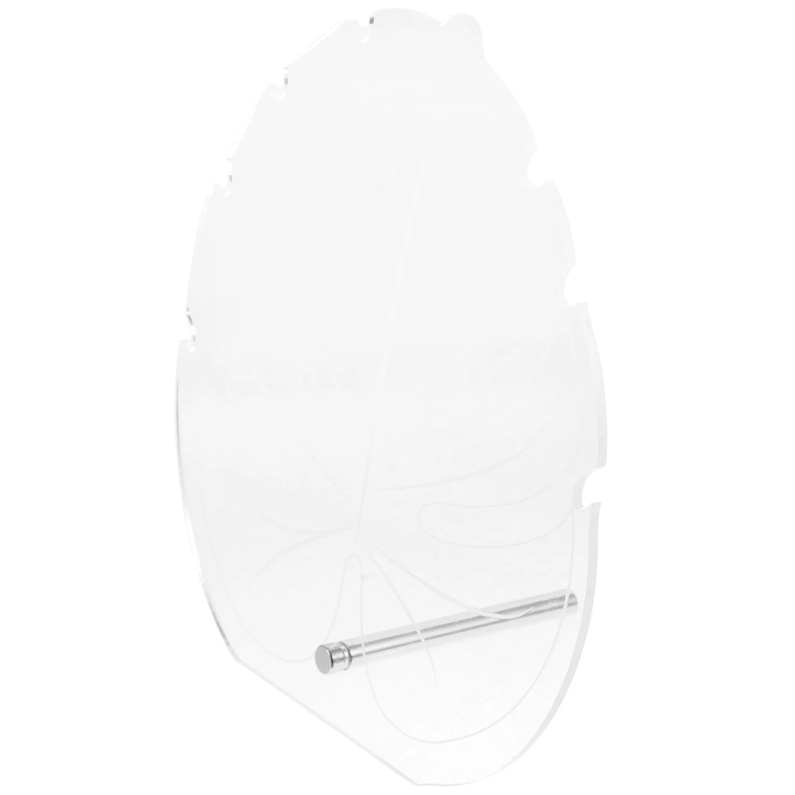 

Necklace Monstera-Shape Holder Acrylic Jewelry Displays Stand Necklace Display Organizer