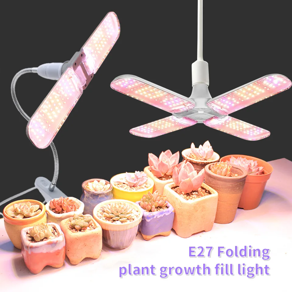 Складная фотолампа для выращивания растений, 24 Вт, 36 Вт, 48 Вт