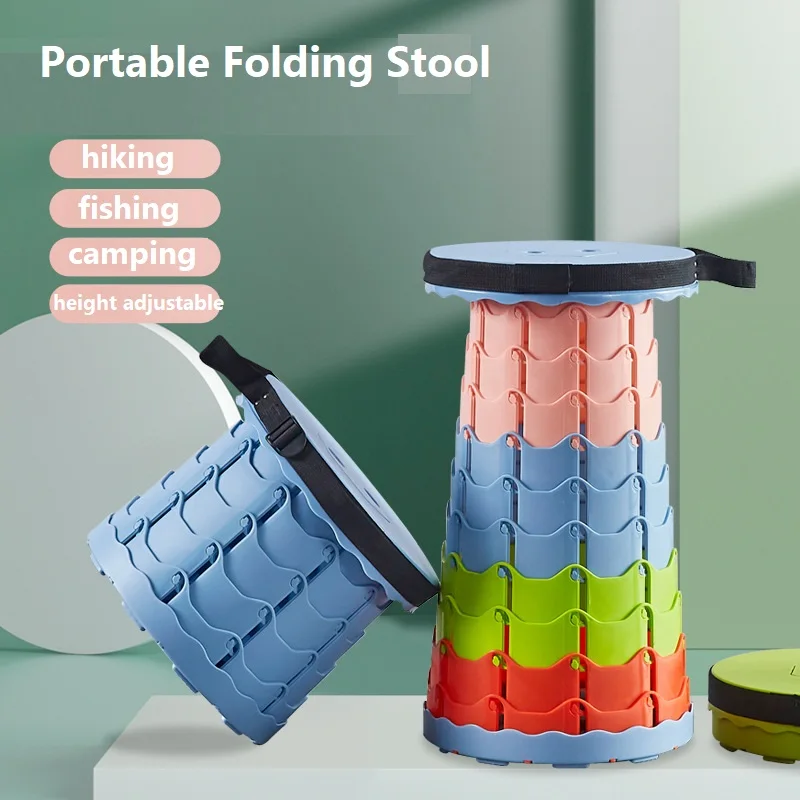 

Portable Folding Stools Wholesale Outdoor Furniture Telescopic Stools Picnic Low Stools Replacement Shoes Stools Mazha Plastic