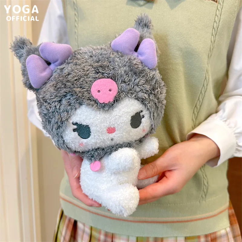 

Sanrio Cute Kuromi Pendant Curly Side Plush Toy Doll Pendant Japanese Girl Heart Cartoon Doll Pendant Gift