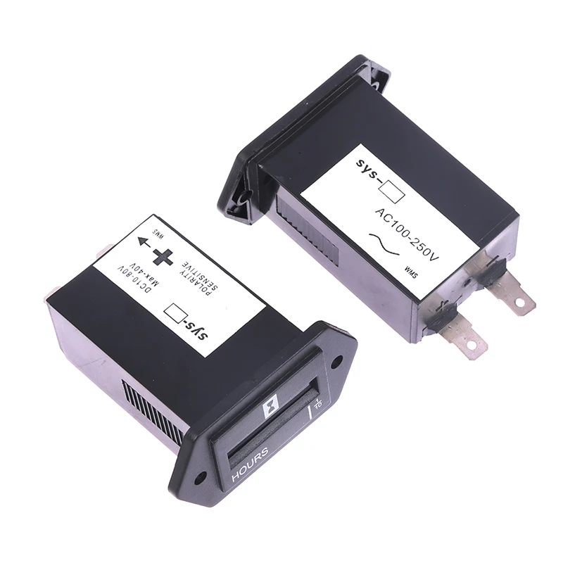 6 цифр 100-250 В переменного тока 10-80 постоянного счетчик часов с полным герметичным